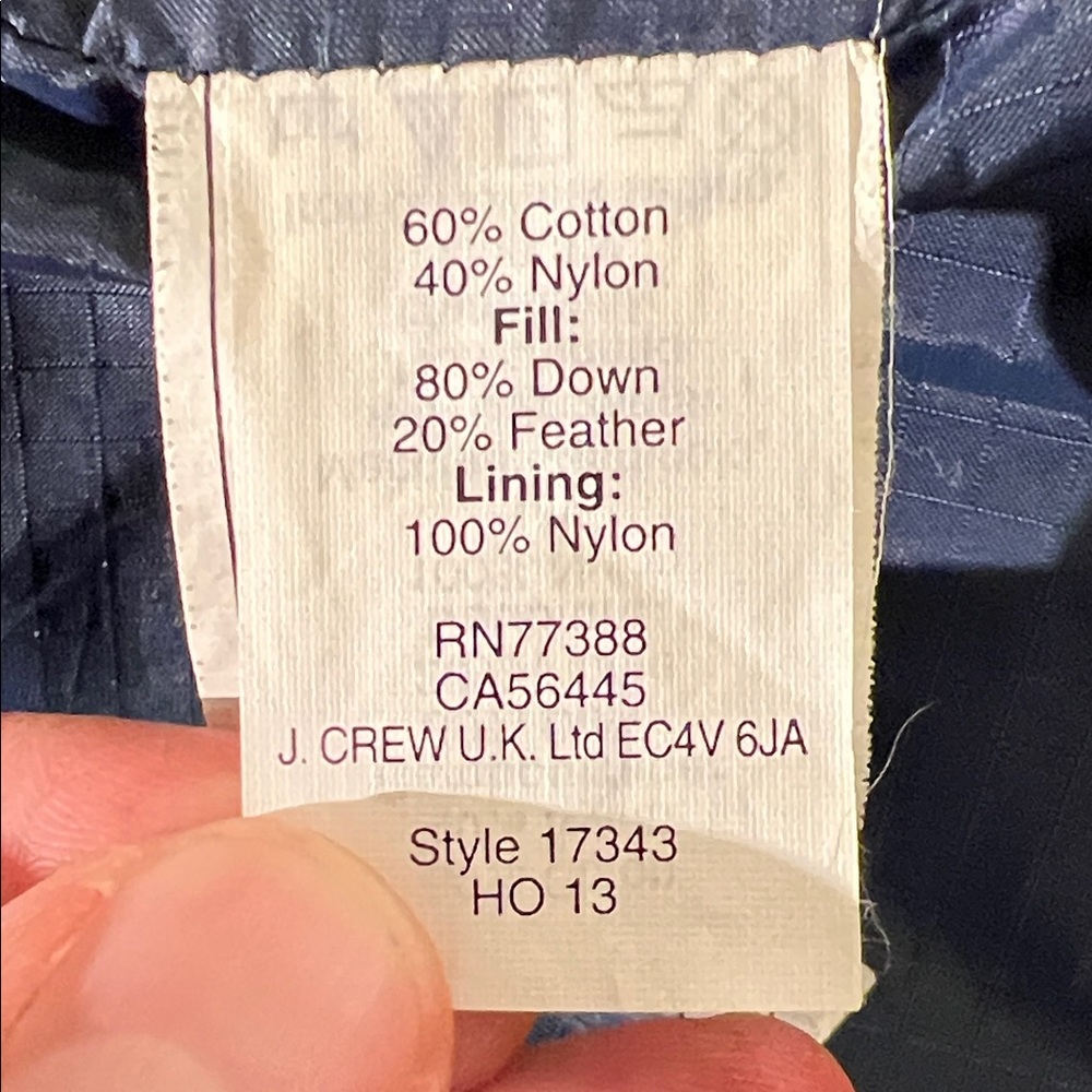 J. Crew Men's Quilted Puffer Jacket — Tan Caramel — Medium - Picture 7 of 8